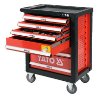 Szafka narzędziowa Yato YT-55307 z 6 szufladami + WYPOSAŻENIE / 185 elementów - 55307