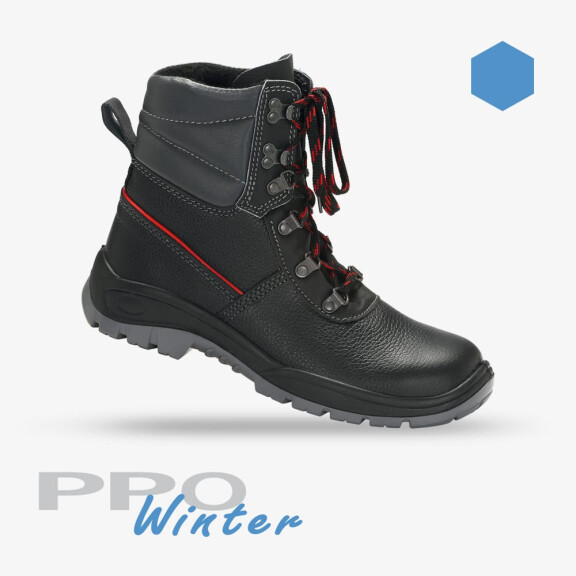 Buty robocze ocieplane z blachą trzewiki PPO 0151 Winter