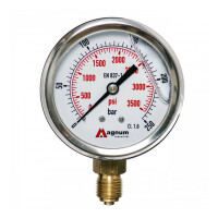 Manometr M63RG 0-250 WS – gwint 1/4” kl. 1.6