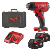 Opalarka Milwaukee M18 BHG-502C AKU 18V (2x 5.0 Ah) - 4933459772