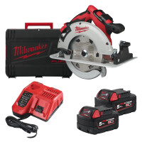 Pilarka tarczowa 66mm Milwaukee M18 BLCS66-502X AKU 18V (2x 5.0 Ah) - 4933464590