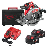 Pilarka tarczowa Milwaukee M18 CCS55-502X AKU 18V (2x 5.0 Ah) - 4933451376