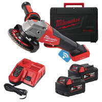 Szlifierka kątowa Milwaukee M18 ONEFSAG125XPDB-502X AKU 18V (2x 5.0 Ah) - 4933478435