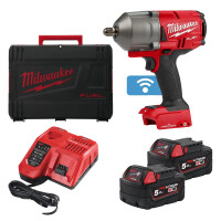 Klucz udarowy 1/2'' Milwaukee M18 ONEFHIWP12-502X AKU 18V (2x 5.0 Ah) - 4933459725