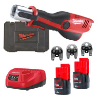 Praska subkompaktowa hydrauliczna FORCE LOGIC Milwaukee M12 HPT-202C Geberit Mapress Set AKU 12V (2x 2.0 Ah) - 4933480902