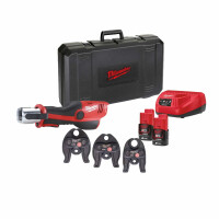 Praska subkompaktowa hydrauliczna FORCE LOGIC Milwaukee M12 HPT-202C U-SET AKU 12V (2x 2.0 Ah) - 4933443110