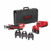 Praska subkompaktowa hydrauliczna FORCE LOGIC Milwaukee M12 HPT-202C V-SET AKU 12V (2x 2.0 Ah) - 4933443100