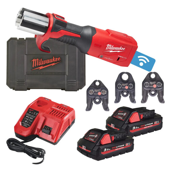 Praska bezszczotkowa FORCE LOGIC Milwaukee M18 ONEBLHPT-302C AKU 18V (2x 3.0 Ah) - 4933478306