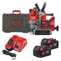 Wiertnica magnetyczna Milwaukee M18 FMDP-502C AKU 18V (2x 5.0 Ah) - 4933451012