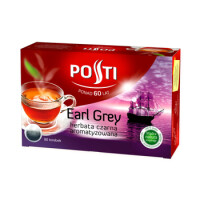 Posti Earl Grey Herbata Czarna Ekspresowa Aromatyzowana 120 G (80 X 1,5 G) - POSTI