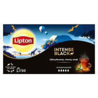 Lipton Intense Black Herbata Czarna 115 G (50 Torebek) - LIPTON