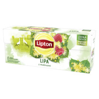 Herbatka Lipton Lipa Z Malinami 20 Torebek. Herbatka Ziołowa Aromatyzowana. - LIPTON