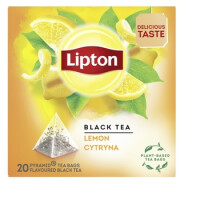 Lipton Cytryna Herbata Czarna 34 G (20 Torebek) - LIPTON