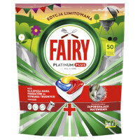 Fairy Platinum Plus All In One Kapsułki Do Zmywarki Cytrynowe Edycja Limitowana 50 Szt. 776 G - Fairy
