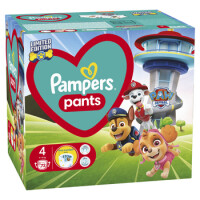 Pampers Pants Limited Edition Paw Patrol Pieluchomajtki Rozmiar 4, 9-15 Kg 72 Szt. - Pampers