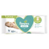 Pampers Sensitive 52 Szt. - Pampers