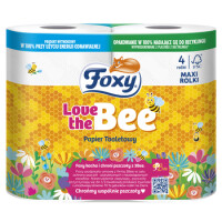 Papier Toaletowy Foxy Love The Bee 4R - Foxy