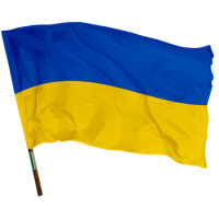 Flaga Narodowa Ukraińska - Alicante