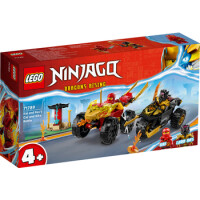 Lego 71789 Ninjago Bitwa Samochodowo-Motocyklowa Między Kaiem A Rasem - LEGO Ninjago