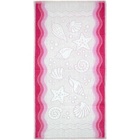 Ręcznik "Greno" Flora Ocean 70X140 Cm Różowy - GRENO