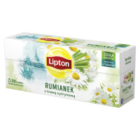 Herbata Ziołowa Lipton Rumianek Z Trawą Cytrynową 20 Torebek 20G - LIPTON