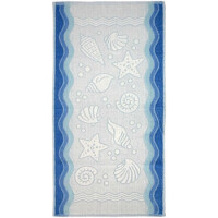Ręcznik "Greno" Flora Ocean 70X140 Cm Niebieski - GRENO