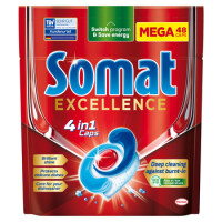 Somat Excellence 4W1 Tabletki Do Zmywarek 48 Sztuk - Somat