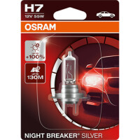 Osram Night Breaker Silver H7 55W Px26D 12V (64210Nbs-01B) - OSRAM