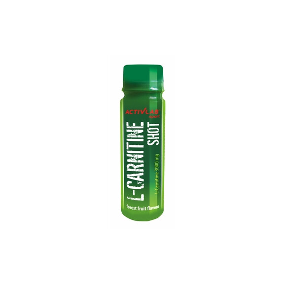 L-Carnitine Shot. O Smaku Owoców Leśnych Activlab (Buteleczka 80 Mililitrów) - ACTIVLAB