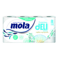 Mola Delikatna Papier Toaletowy 8 Rolek - Mola