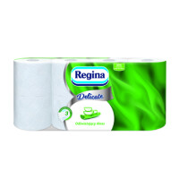 Papier Toaletowy Regina Delicate Aloe Vera 8 Rolek - Regina