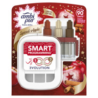 Ambi Pur Plug&Refill Limited Edition Spiced Apple Smart Programming Odświeżacz Powietrza 20 Ml - Ambi Pur