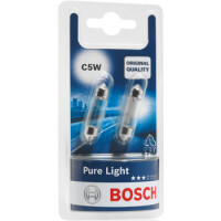 Żarówka C5W Pure Light 12V 5W 2 Sztuki - Bosch