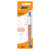 Bic 4 Colours Rose Gold Długopis Miks Kolorów Blister 1Szt - BiC