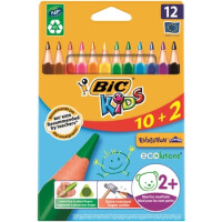 Bic® Kids Evolution Triangle Kredki Ołówkowe Opak. 10+2 Gratis - BiC Kids ®