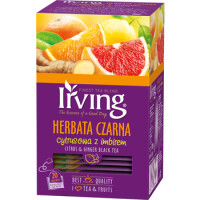 Irving Herbata Czarna Cytrusowa Z Imbirem 30 G (20X1,5 G) - Irving