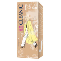 Cleanic Pure Cotton Wkładki Higieniczne Dla Kobiet 20 Szt. - Cleanic