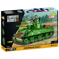 Cobi Company Of Heroes 3 Sherman M4A1 615 Klocków - COBI