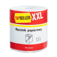 Topseller Xxl Ręcznik Papierowy 300 Listków 2-Warstwowy - TOPSELLER XXL