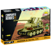 Cobi Company Of Heroes 3 Marder Iii (Sd.kfz. 139) 420 Klocków - COBI