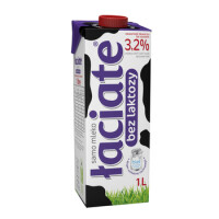 Mleko Uht Łaciate 3,2% Bez Laktozy 1L - Łaciate