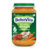Bobovita Potrawka Z Indykiem I Pomidorami Po 6 Miesiącu 190 G - BoboVita