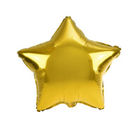 Balon Foliowy Gwiazda Złoty - Arpex