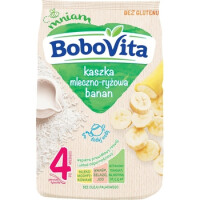 Bobovita Kaszka Mleczno-Ryżowa Banan Po 4 Miesiącu 230 G - BoboVita