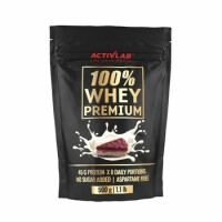 100% Whey Premium Smak Torcik Z Wiśnią Activlab (Folia 500 G) - Activlab