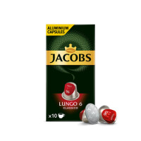 Jacobs Lungo Classico 6 Kawa Mielona 10 Kapsułek 52 G - Jacobs