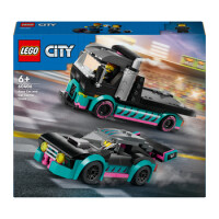 Lego 60406 Samochód Wyścigowy I Laweta - City