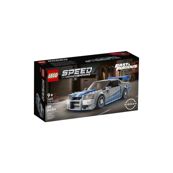 Klocki Lego Speed Champions 76917 Nissan Skyline Gt-R (R34) Z Filmu „Za Szybcy, Za Wściekli” - LEGO Speed Champions