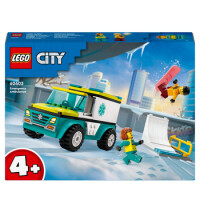Lego 60403 Karetka I Snowboardzista - City