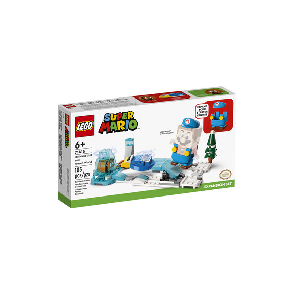 Klocki Lego Super Mario 71415 Mario – Lodowy Strój I Kraina Lodu – Zestaw Rozszerzający - Super Mario